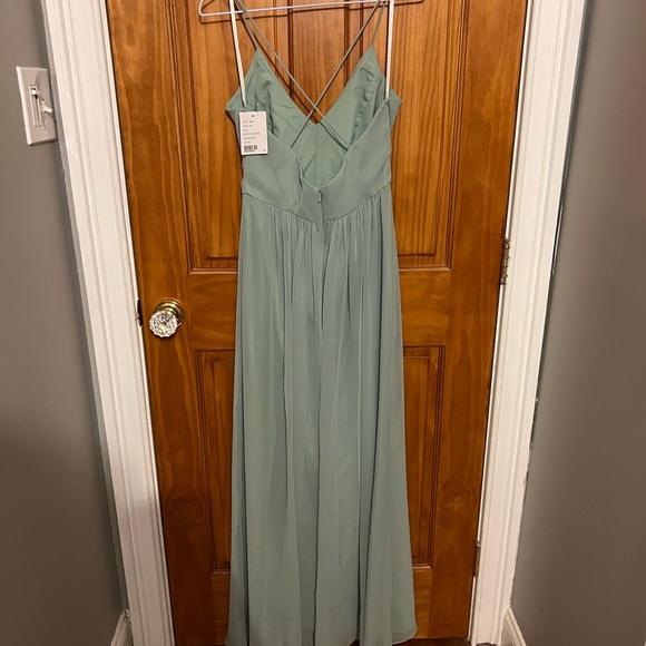 NWT - Brideside Dressy Collection 3019 - sage - size 6 - Picture 3 of 3
